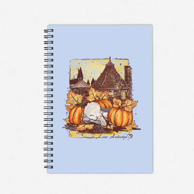 Love Autumn-none dot grid notebook-fanfabio