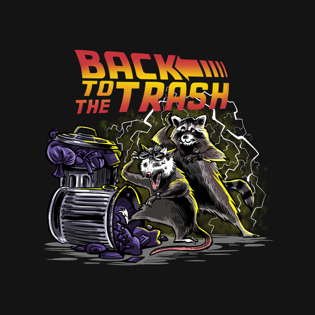 Back To The Trash-unisex baseball tee-zascanauta