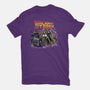 Back To The Trash-womens fitted tee-zascanauta