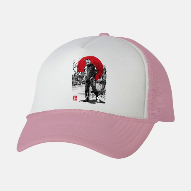 Jason In Japan-unisex trucker hat-DrMonekers