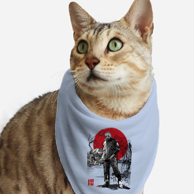 Jason In Japan-cat bandana pet collar-DrMonekers