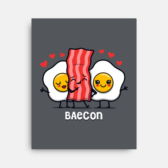 Baecon-none stretched canvas-Boggs Nicolas