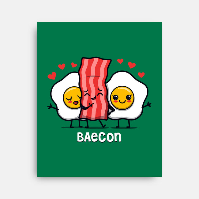 Baecon-none stretched canvas-Boggs Nicolas