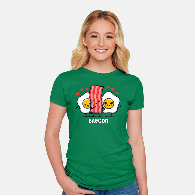 Baecon-womens fitted tee-Boggs Nicolas