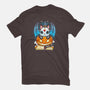 Kitten Halloween-womens basic tee-Vallina84