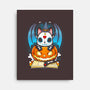 Kitten Halloween-none stretched canvas-Vallina84