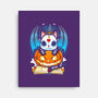 Kitten Halloween-none stretched canvas-Vallina84
