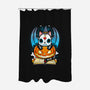 Kitten Halloween-none polyester shower curtain-Vallina84