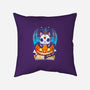 Kitten Halloween-none removable cover throw pillow-Vallina84