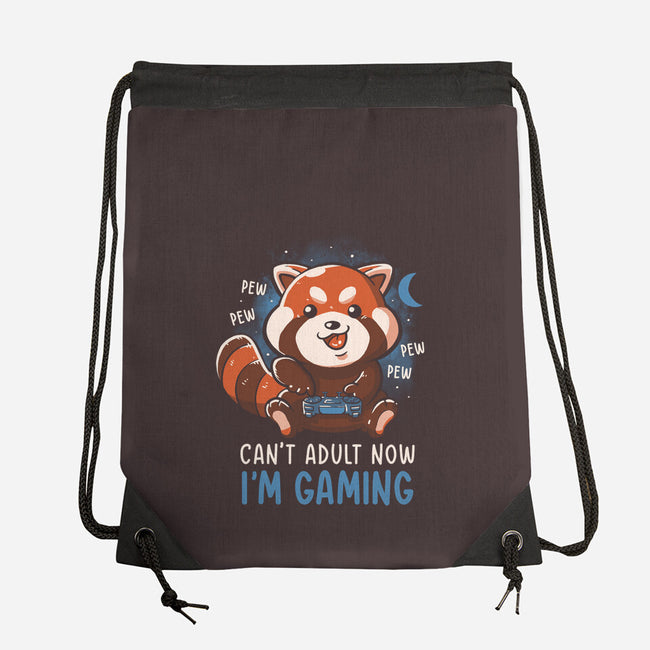 I'm Gaming-none drawstring bag-koalastudio