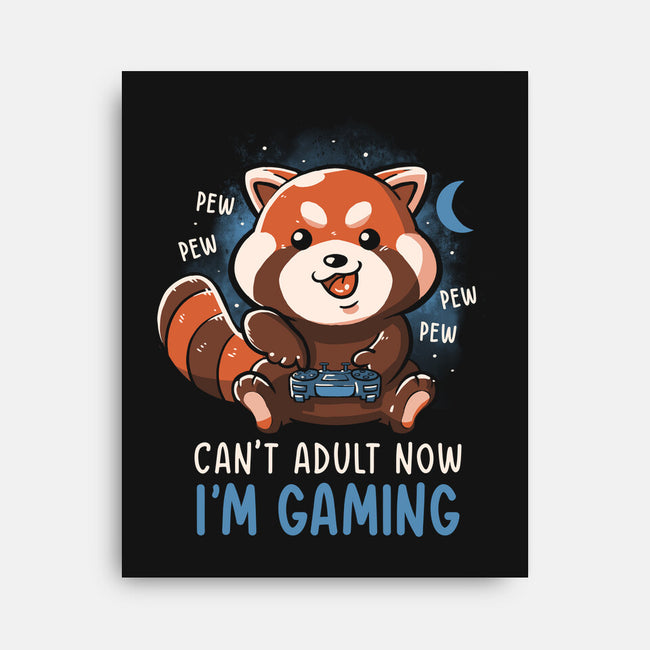 I'm Gaming-none stretched canvas-koalastudio