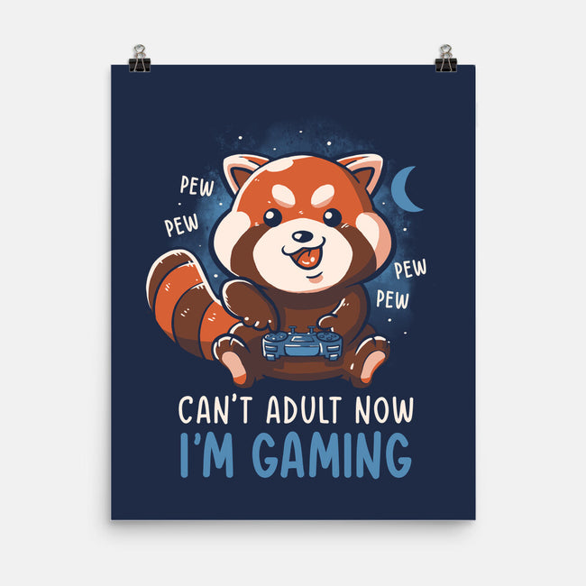 I'm Gaming-none matte poster-koalastudio