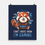 I'm Gaming-none matte poster-koalastudio