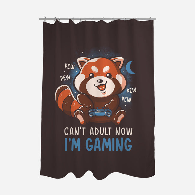 I'm Gaming-none polyester shower curtain-koalastudio
