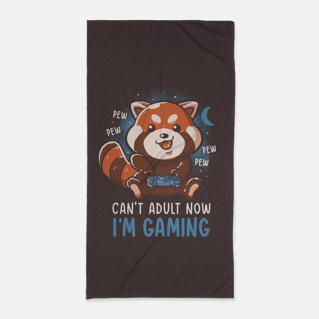 I'm Gaming-none beach towel-koalastudio