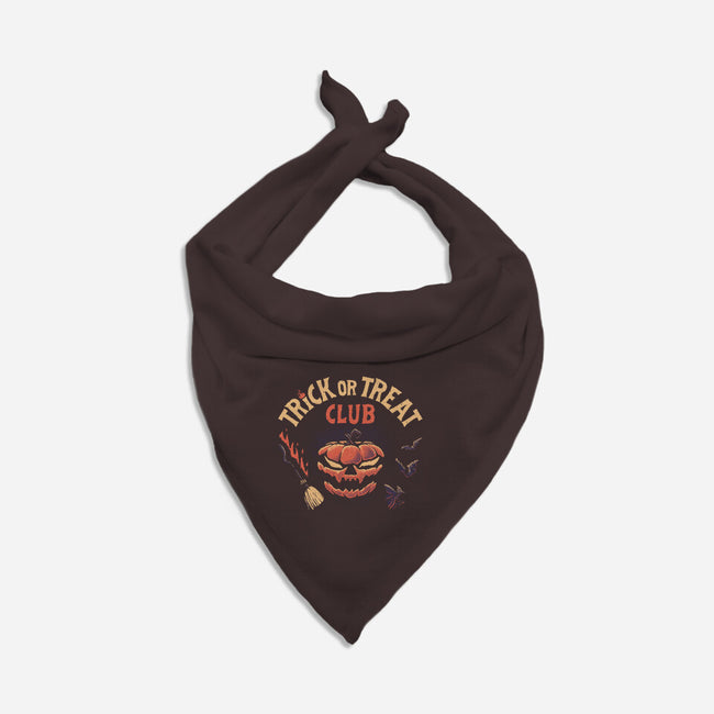 Trick Or Treat Club-dog bandana pet collar-teesgeex