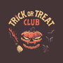 Trick Or Treat Club-none removable cover w insert throw pillow-teesgeex