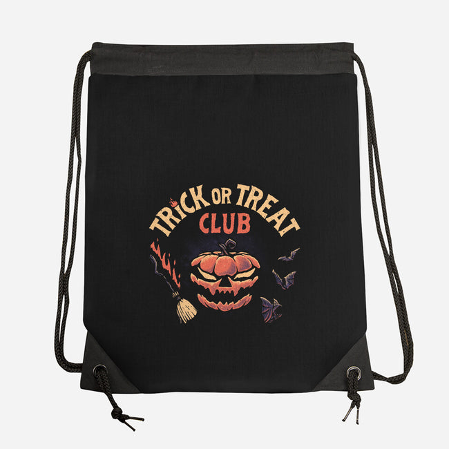 Trick Or Treat Club-none drawstring bag-teesgeex