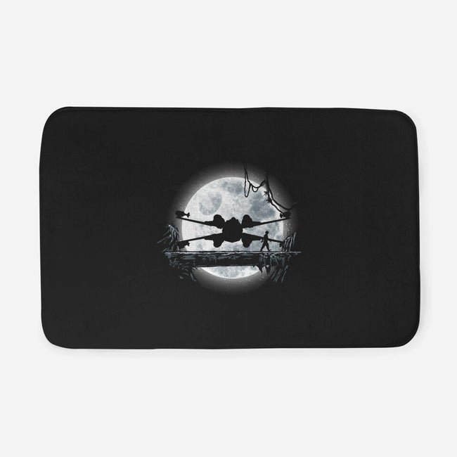 Moonlight Rebel-none memory foam bath mat-rocketman_art