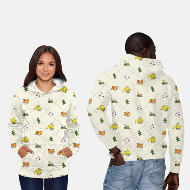 Sleeping Creatures-unisex all over print pullover sweatshirt-LittleBearArt