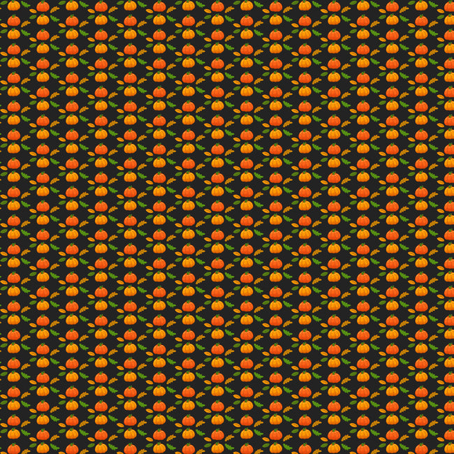 Autumn Pumpkins-womens all over print cropped tee-Kang Uwi