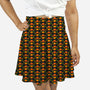 Autumn Pumpkins-womens all over print skater skirt-Kang Uwi
