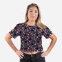 Spooky Dudes-womens all over print cropped tee-bloomgrace28