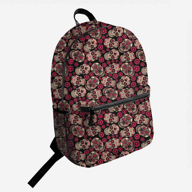 Calaveras-none all over print backpack bag-rocketman_art