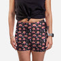 Halloween Pumpkins-womens all over print sleep shorts-xMorfina