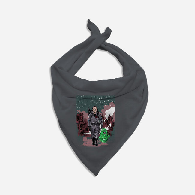 Busterlorian-cat bandana pet collar-zascanauta