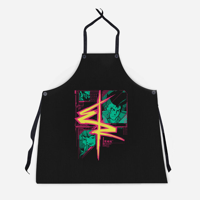 CyberRunners-unisex kitchen apron-StudioM6