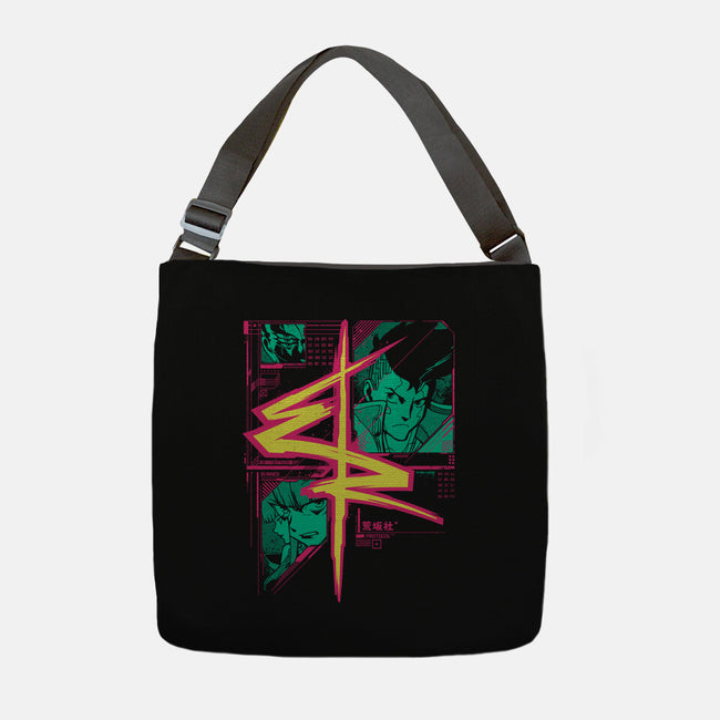CyberRunners-none adjustable tote bag-StudioM6