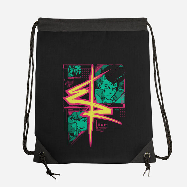 CyberRunners-none drawstring bag-StudioM6