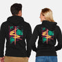 CyberRunners-unisex zip-up sweatshirt-StudioM6