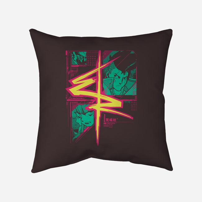 CyberRunners-none removable cover w insert throw pillow-StudioM6