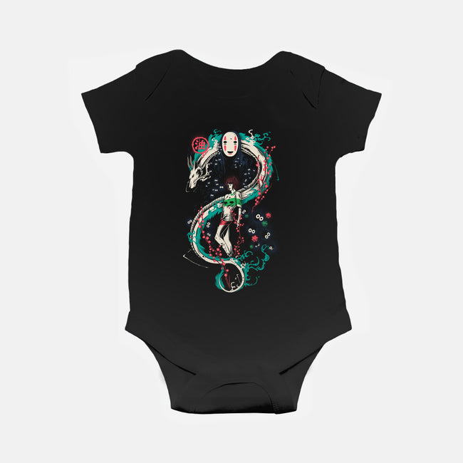 Spirited Graffiti-baby basic onesie-Fearcheck