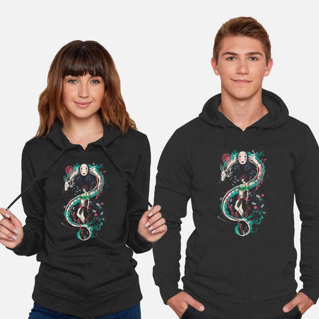 Spirited Graffiti-unisex pullover sweatshirt-Fearcheck