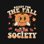 Ready For The Fall of Society-none polyester shower curtain-RoboMega