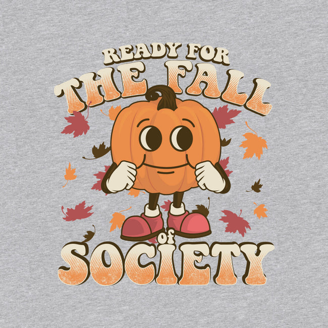 Ready For The Fall of Society-womens off shoulder tee-RoboMega