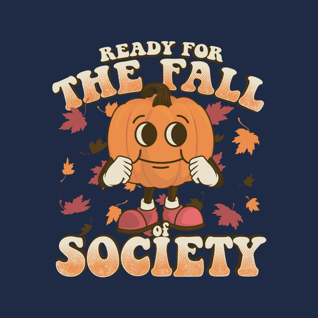 Ready For The Fall of Society-none stretched canvas-RoboMega