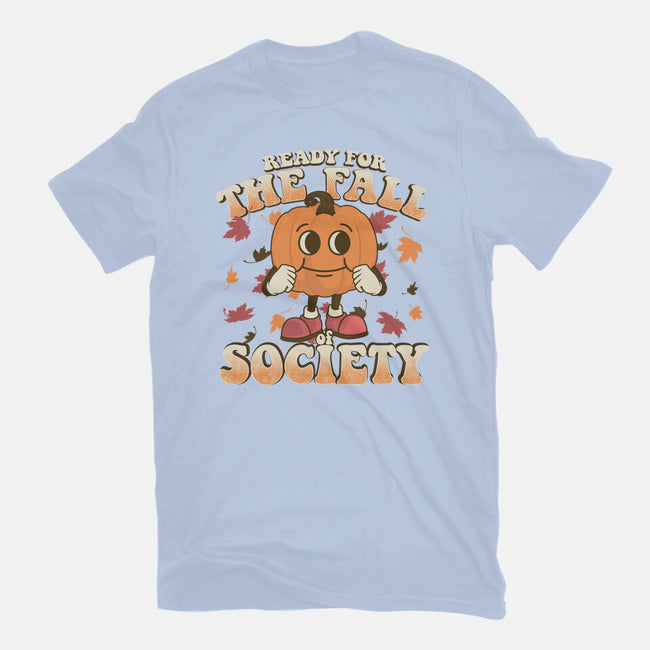 Ready For The Fall of Society-womens basic tee-RoboMega