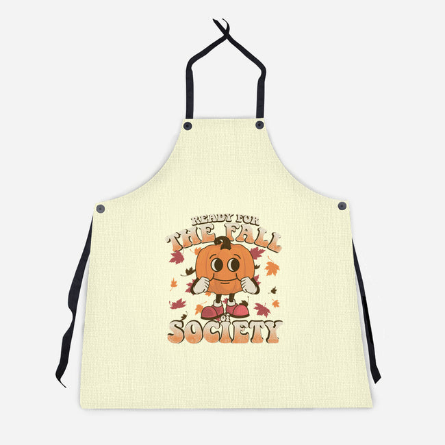 Ready For The Fall of Society-unisex kitchen apron-RoboMega