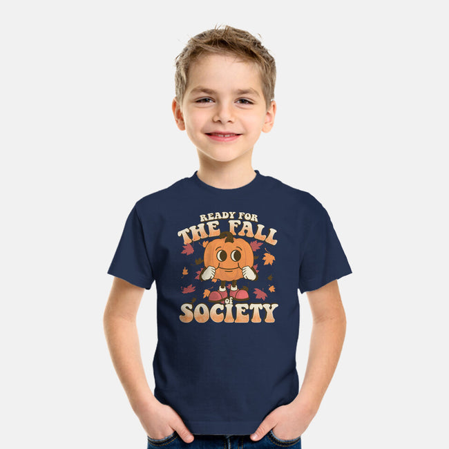 Ready For The Fall of Society-youth basic tee-RoboMega