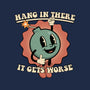 Hang In There-mens heavyweight tee-RoboMega
