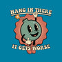 Hang In There-none stretched canvas-RoboMega