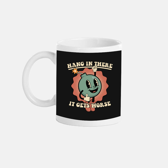 Hang In There-none mug drinkware-RoboMega