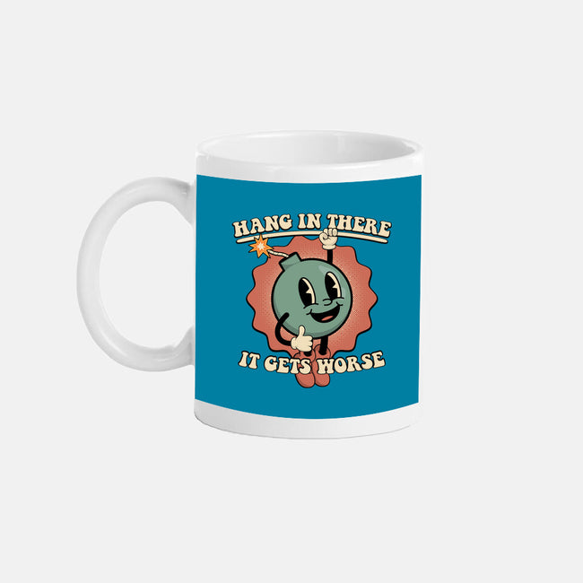 Hang In There-none mug drinkware-RoboMega