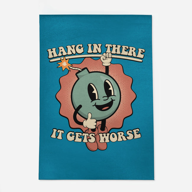 Hang In There-none outdoor rug-RoboMega