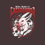 Killer Rabbit-none basic tote bag-Logozaste