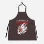 Killer Rabbit-unisex kitchen apron-Logozaste